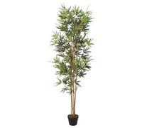 vidaXL Bambou artificiel 552 feuilles 120 cm vert