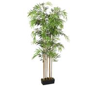vidaXL Bambou artificiel 730 feuilles 120 cm vert