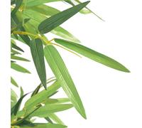 vidaXL Bambou artificiel avec pot 120 cm vert