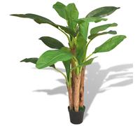 vidaXL Bananier artificiel avec pot 175 cm Vert