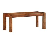 vidaXL Banc 110 cm Bois massif d'acacia Marron