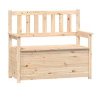 Vidaxl Banc 112,5x51,5x96,5 Cm Bois De Pin Massif Multicolore