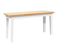 vidaXL Banc 90 cm Bois Massif Caoutchouc, Chaise de Banc, canapé de Banc, Banc d'entrée, siège de Banc, Banc d'intérieur, Banc de Couloir
