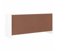 vidaXL Banc à chaussures ALTA blanc 100x35x45 cm bois massif de pin 353932