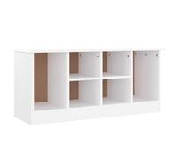 vidaXL Banc à chaussures ALTA blanc 100x35x45 cm bois massif de pin 353932