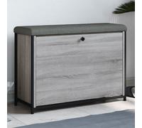 Vidaxl Banc À Chaussures Tiroir Rabattable Chêne Sonoma 82x32x56 Cm