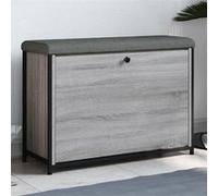 Vidaxl Banc À Chaussures Tiroir Rabattable Chêne Sonoma 82x32x56 Cm