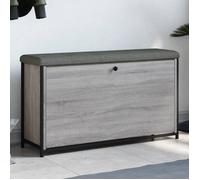 vidaXL Banc à Chaussures Tiroir Rabattable, Meuble de Rangement avec Coussin, Banc de Couloir Entrée Salon Intérieur, 835130
