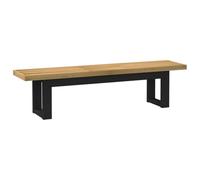 vidaXL Banc à Manger NOAIN Pieds en Forme de U 180x40x45 cm Massif pin