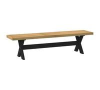 vidaXL Banc à manger NOAIN pieds en forme de X 180x40x45 cm pin massif