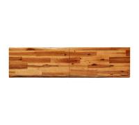 Vidaxl Banc Avec Bord Vivant 140 Cm Bois D'acacia Massif