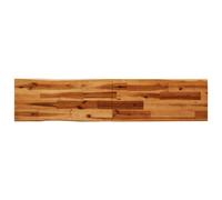 Vidaxl Banc Avec Bord Vivant 160 Cm Bois D'acacia Massif