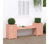 Vidaxl Banc Avec Jardinières 180x36x63 Cm Bois Massif De Douglas