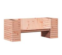 Vidaxl Banc Avec Jardinières 167,5x60x65 Cm Bois Massif De Douglas