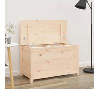 vidaXL Banc de rangement avec dossier et coffre pour entrée et salon Bois 823549