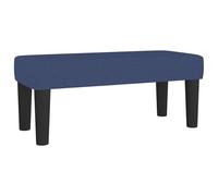 Banc Bleu 70x30x30 cm Tissu