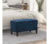 Banc Bleu 70x35x41 cm Velours349406
