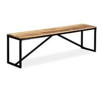 Banc Bois De Manguier Massif 160 X 35 X 45 Cm