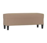 Vidaxl Banc Cappuccino 100x35x41 Cm Similicuir