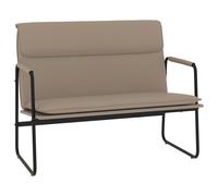 Vidaxl Banc Cappuccino 100x64x80 Cm Similicuir
