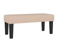 Vidaxl Banc Cappuccino 70x30x30 Cm Similicuir