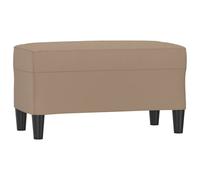 Vidaxl Banc Cappuccino 70x35x41 Cm Similicuir