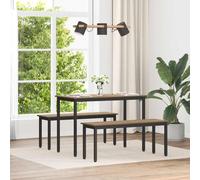 Vidaxl Banc Chêne Artisan 110 X 35 X 45 Cm Bois D'ingénierie