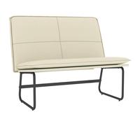 Vidaxl Banc Crème 100x75x76 Cm Similicuir