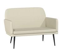 Vidaxl Banc Crème 107x80x81 Cm Similicuir