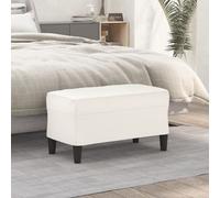 Vidaxl Banc Crème 70x35x41 Cm Similicuir