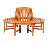 Vidaxl Banc D'arbre ? 160 Cm Bois