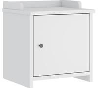vidaXL Banc de couloir SANDNES blanc 45x40x50 cm pin massif