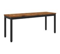 vidaXL Banc de Jardin 108,5 x 35 x 45 cm Bois d'Acacia Massif