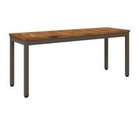 vidaXL Banc de Jardin 108,5 x 35 x 45 cm Bois d'Acacia Massif