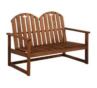 vidaXL Banc de jardin 110 cm Bois d'acacia solide 44034