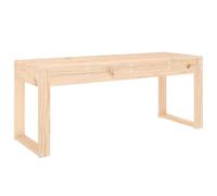 Vidaxl Banc De Jardin 110x38x45 Cm Bois Massif De Pin