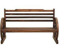 Banc de jardin 112 cm bois de sapin massif