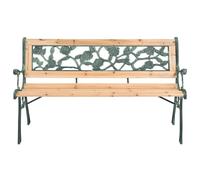 vidaXL Banc de jardin 122 cm bois