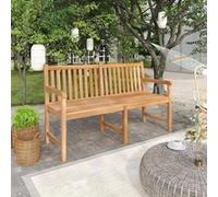 Vidaxl Banc De Jardin 150 Cm Bois De Teck Solide