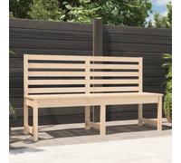 Vidaxl Banc De Jardin 157,5 Cm Bois Massif De Pin