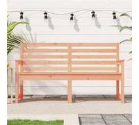 vidaXL Banc de jardin 159,5x48x91,5 cm bois massif de douglas 824072 Multicolore G