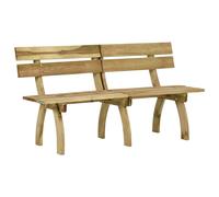 Vidaxl Banc De Jardin 160 Cm Bois De Pin Imprégné