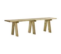 vidaXL Banc de jardin 160 cm Bois de pin massif imprégné