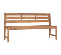 Vidaxl Banc De Jardin 170 Cm Bois De Teck Solide