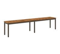 vidaXL Banc de Jardin 201 x 35 x 45 cm Bois d'Acacia Massif
