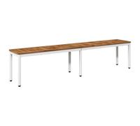 vidaXL Banc de Jardin 201 x 35 x 45 cm Bois d'Acacia Massif