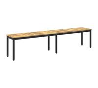 vidaXL Banc de Jardin 201 x 35 x 45 cm Bois d'Acacia Massif