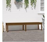 vidaXL Banc de jardin à 2 places marron miel 203,5x44x45cm bois de pin 824021