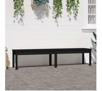 Banc de jardin à 2 places 203,5x44x45 cm bois massif de douglas vidaXL
