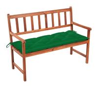Vidaxl Banc De Jardin Avec Coussin 120 Cm Bois D'acacia Massif